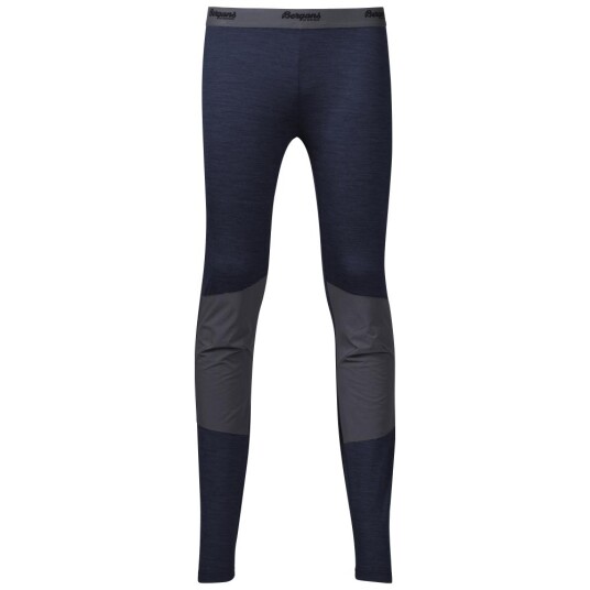 Bergans  Kids Myske Wool Pant Navy melange   12763 Navy Mel/SolidDkGrey 140