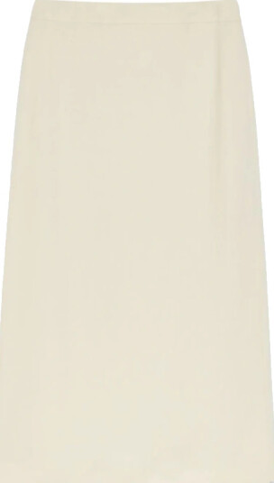 Max Mara Dame Skjørt Beige M, Max Mara Dame Skjørt Beige M,