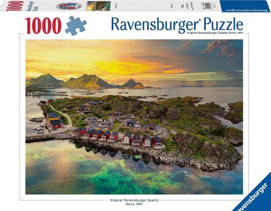 Ravensburger Puslespill 1000 Lofoten Norge Ravensburger Puslespill 1000 Lofoten Norge
