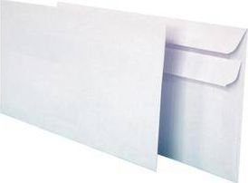 Herlitz Dl Hk Konvolutter (Med Stripe) Superpost For Elegant Korrespondanse Hvit 400 Stk.