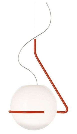 Foscarini - Tonda Pendel Orange/White Foscarini Foscarini - Tonda Pendel Orange/White Foscarini