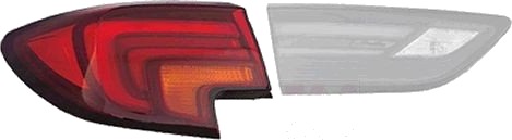 VAN WEZEL 3810935 Baklykt