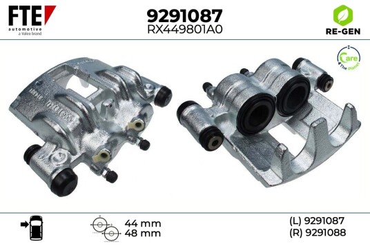 FTE 9291087 Bremsecaliper FTE 9291087 Bremsecaliper