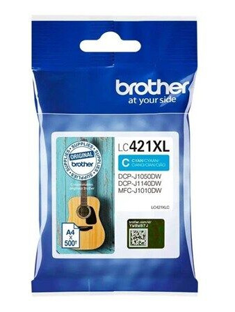 Brother - cyan - original - ink cartridge - Blekkpatron Blå