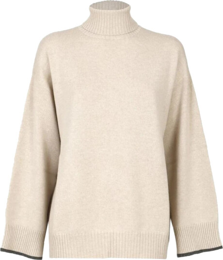 Brunello Cucinelli Dame Strikkevarer Beige M, Brunello Cucinelli Dame Strikkevarer Beige M,