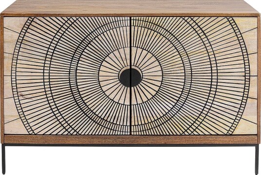 KARE Design Sidebord Eye Of Tiger Brun