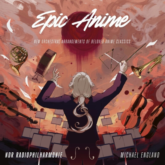 NDR Radiophilharmonie Michael England Epic Anime CD