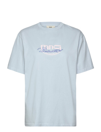 Mads Nørgaard Cotton Jersey Dassel Tee - Blue - M