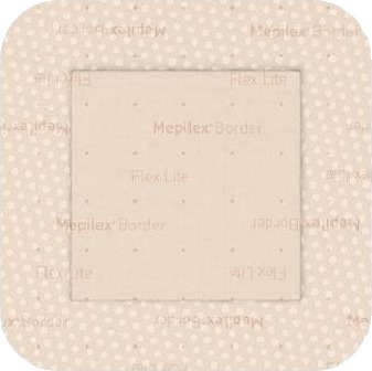 Mepilex Border Flex Lite 10x10 cm skumbandasje 5 stk