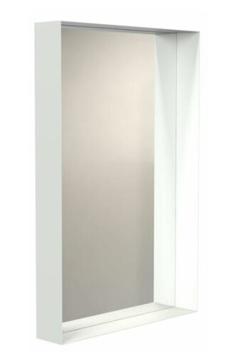 Frost UNU Speil m/Ramme 90x60 cm, Hvit