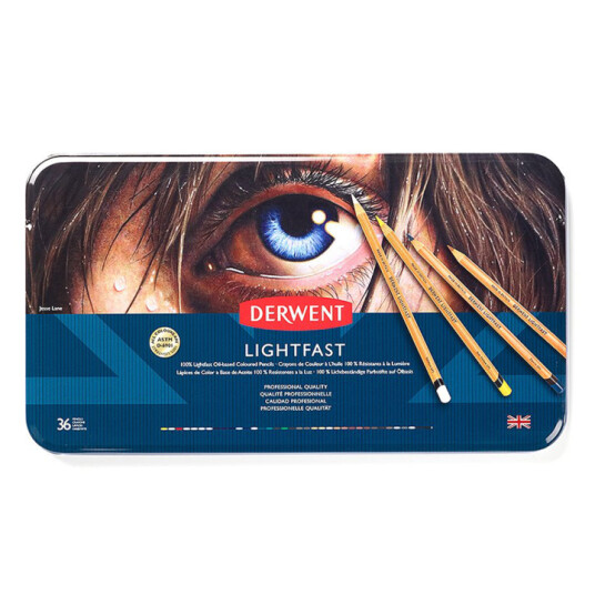 Derwent Lightfast Fargeblyanter 36-sett Derwent Lightfast Fargeblyanter 36-sett