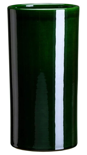 Bergs Potter Romeo vase glasert Ø12 cm Green