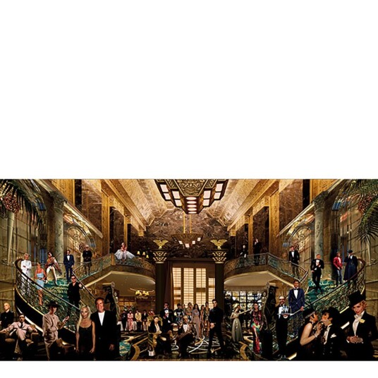 Artwood THE PARTY OF THE CENTURY fototavle   250x120