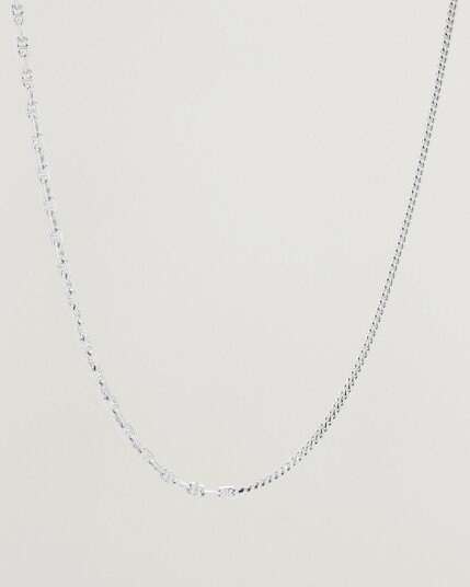 Tom Wood Rue Chain Necklace Silver