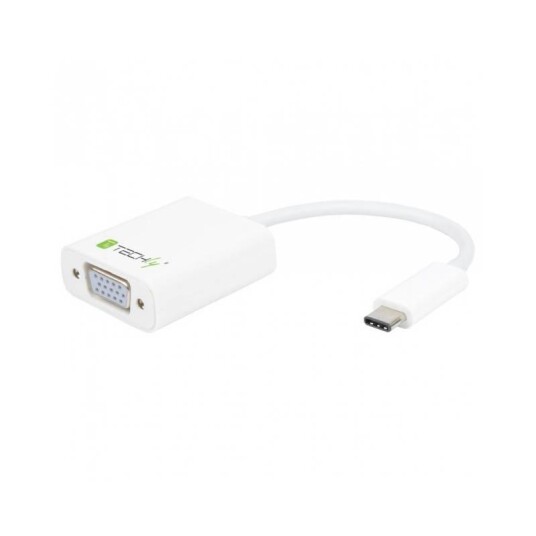 TECHLY Konverter Kabel Adapter USB3.1 Type CM auf VGA F