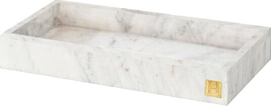 Hilke - Marmorbrett med kant 30x15 cm hvit Hilke - Marmorbrett med kant 30x15 cm hvit