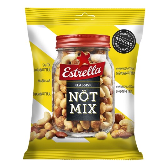 ERT Godis Singel Nøttemiks Klassisk - 200 g