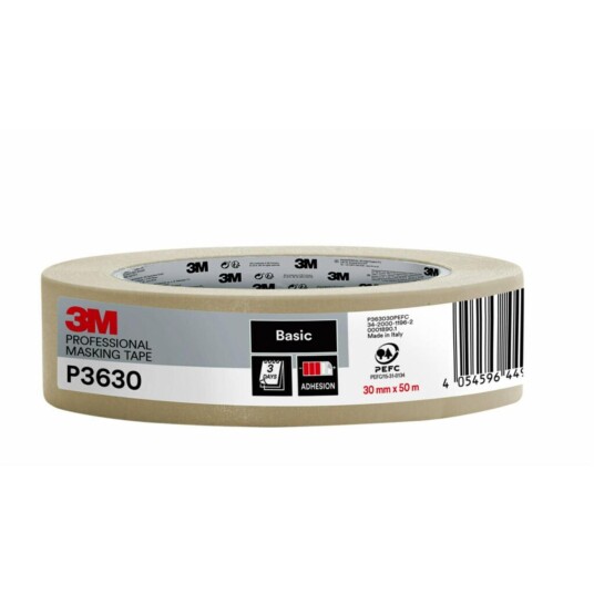 3M Maskeringstape P3630 30mm x 50m Beige