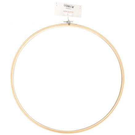 Infinity Hearts Broderiring Bøketre Natur 36cm