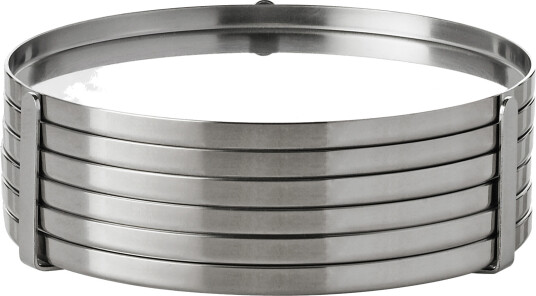Stelton - Arne Jacobsen glassbrikker 6 stk stål Stelton - Arne Jacobsen glassbrikker 6 stk stål