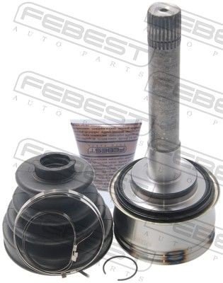 Febest Drivknute drivaksel FEBEST 0110 014