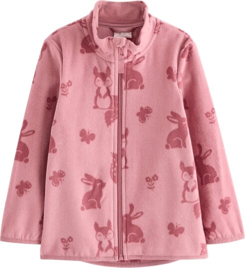 Lindex Jacket In Microfleece Pink 110 Lindex Jacket In Microfleece Pink 110