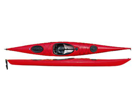 Hasle Kajakk Excursion 520cm rød   Pakketilbud