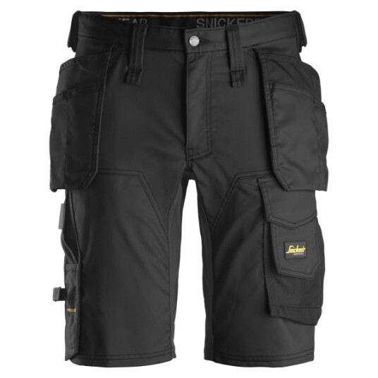 Snickers Workwear 6141 AllroundWork Arbeidsshorts svart 50