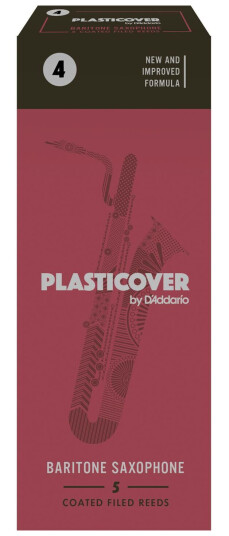 D'Addario Woodwinds D'Addario Rrp05bsx400 Barytonsax Flis Plasticover Baritone Sax 4.0 5 Pack