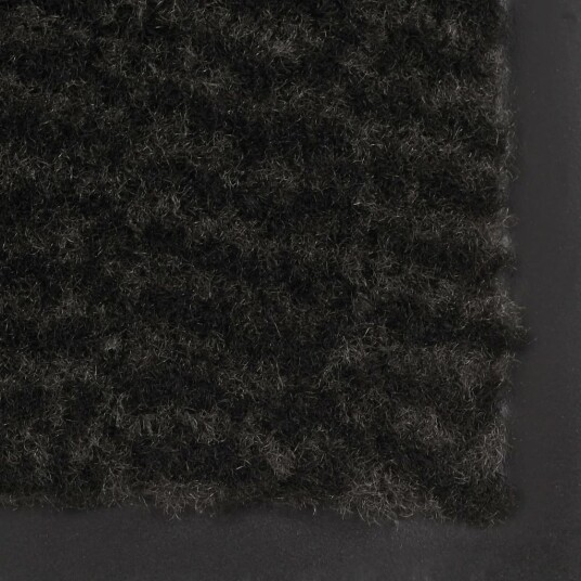vidaXL Tuftet dørmatte 60x150 cm svart