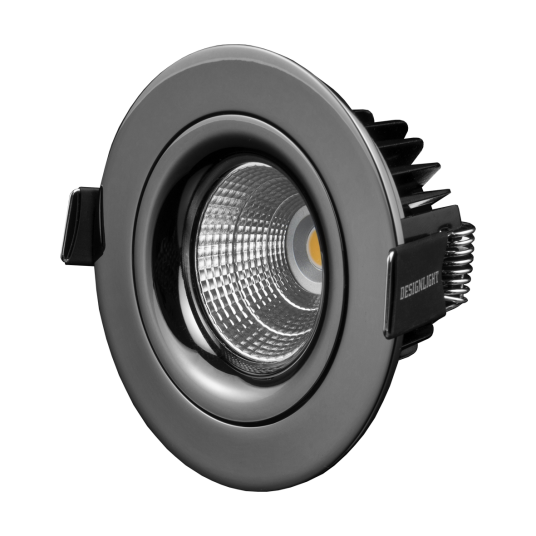 Designlight P 1602530GC Downlight 7 W gråsvart Belysning