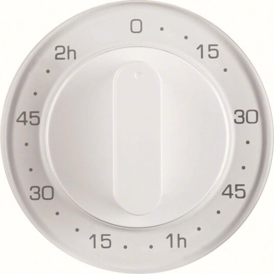 Hager 16332089 Midtbrikke For Timer 0–2 H R.1./r.3 Polarhvit