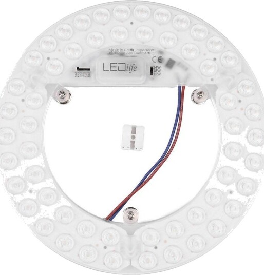 Ledlife 21,5cm / 24/18/12W LED innsats med linser Flicker free valgfrie CCT erstatter G24 sirkelrør og kompaktrør Dimbar : Ikke dimbar Ledlife 21,5cm / 24/18/12W LED innsats med linser Flicker free valgfrie CCT erstatter G24 sirkelrør og kompaktrør Dimbar : Ikke dimbar