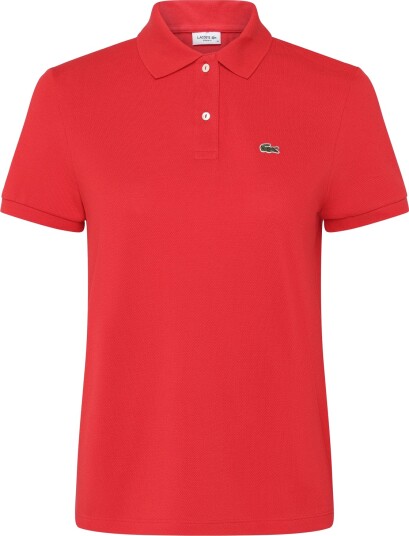 Lacoste Regular Fit Supple Petit Piqué Polo Red 42