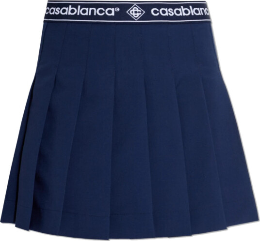 Casablanca Dame Skjørt Blå XS,