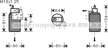 PRASCO OLA2275 Radiator motorkjøling PRASCO OLA2275 Radiator motorkjøling