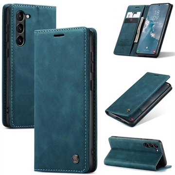 Samsung Galaxy S24+ Caseme 013 Series Lommebok-deksel Blå