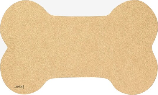 MiLLE W NORDISK DESIGN Glassbrikke hund M Beige