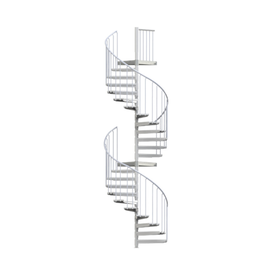 Scalant Scarvo Spiraltrapp L m/ 2 plattforme Ø160 4,86 5,03 Scalant Scarvo Spiraltrapp L m/ 2 plattforme Ø160 4,86 5,03