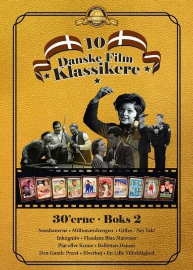 10 Danske Film Klassikere: Boks 2 - 30-tallet (DVD)