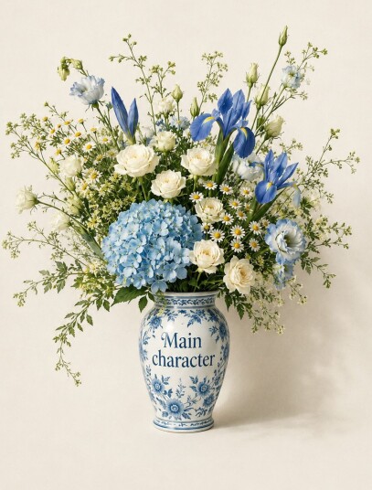 Plakat   Blomstervase