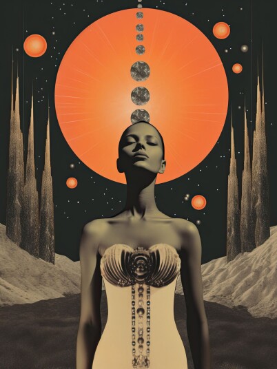 Plakat Kosmisk Refleksjon