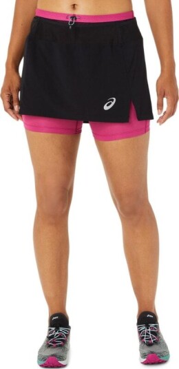 Asics Women's Fujitrail Skort Sort XS Woman