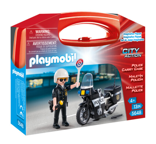 Politiets sak bæreveske Playmobil