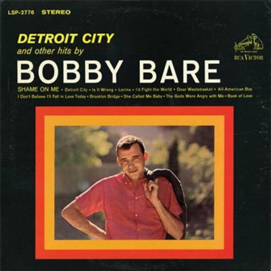 Bobby Bare Detroit City & Other Hits By Bobby Bare CD Bobby Bare Detroit City & Other Hits By Bobby Bare CD