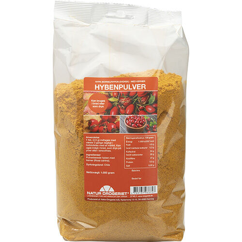 Natur Drogeriet Natur-Drogeriet Nype Pulver Fint M. Kjerner 1 Kg