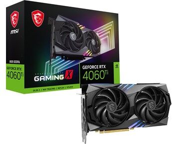 MSI GeForce RTX 4060 Ti GAMING X 8G - Grafikkort