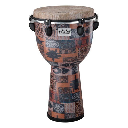 Remo Dj-6112-56- Apex Djembe Drum Oransje Kinte, 12"