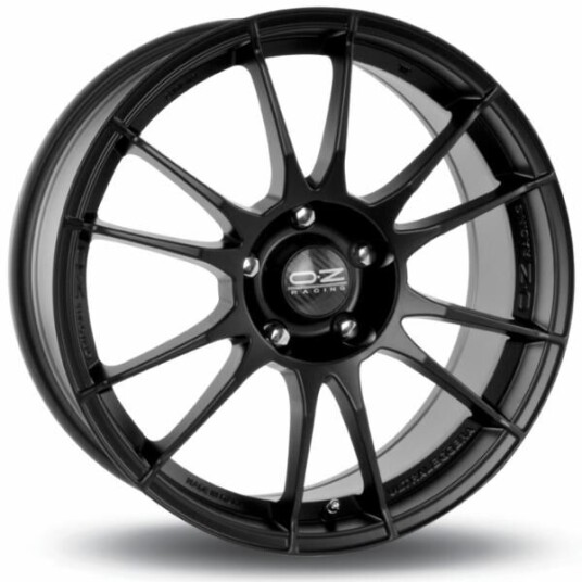 Oz Ultraleggera Matt Black 7x17 4x100 ET30 B68
