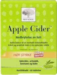 New Nordic Apple Cider High Strength 60 Tabletter